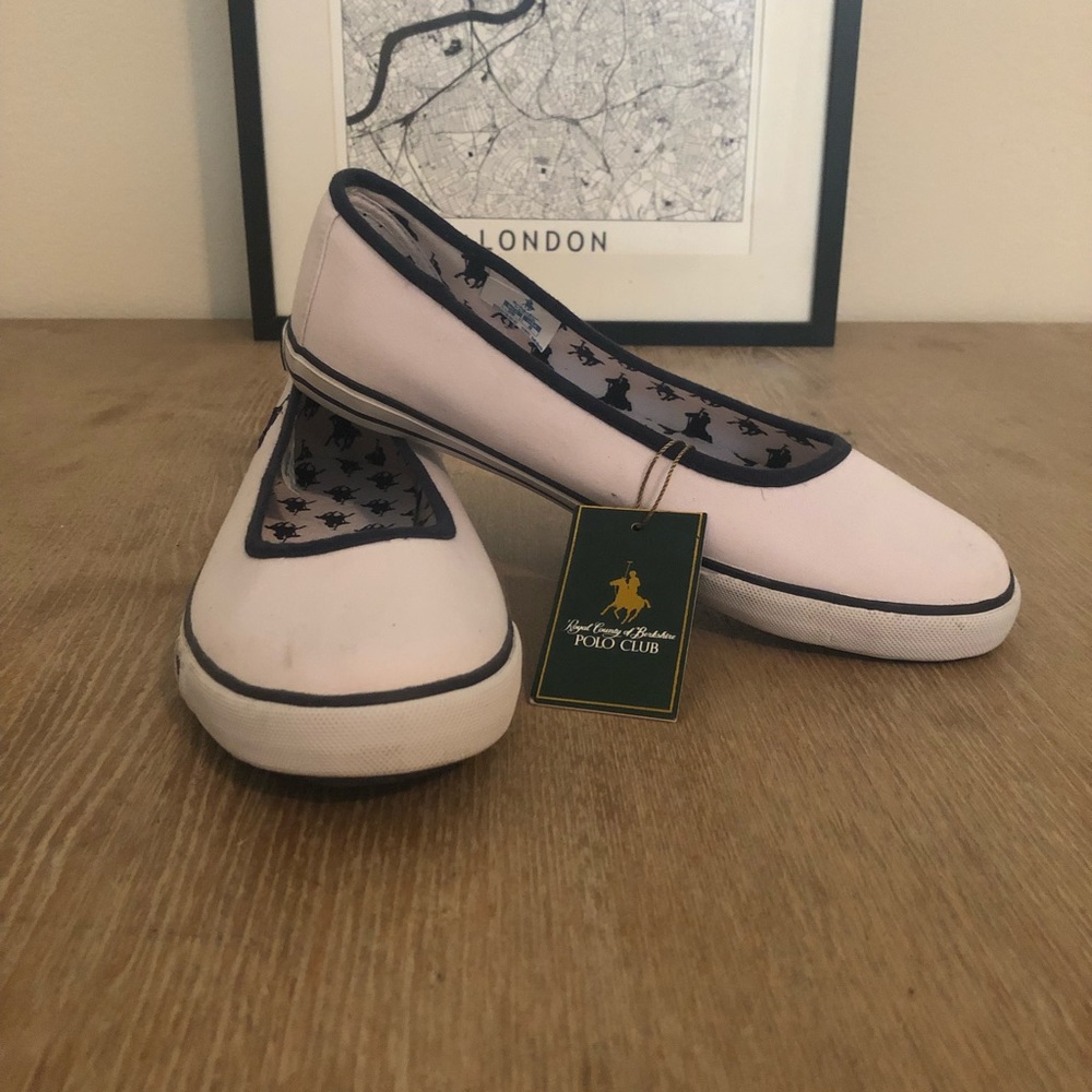 Sneaker style ballerina flats